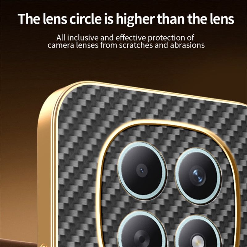 Kryt Xiaomi Redmi Note 15 5g Textura Z Uhlíkových Vláken