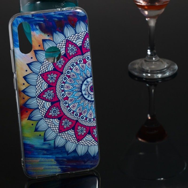 Kryt Xiaomi Redmi Note 7 Fluorescenční Barevná Mandala