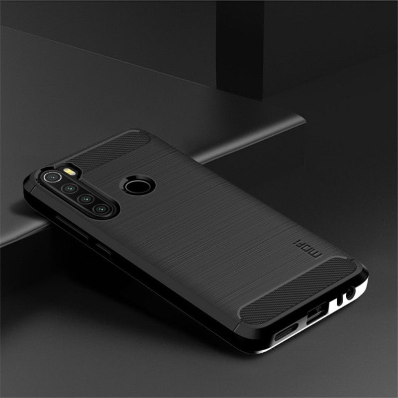 Kryt Xiaomi Redmi Note 8 Mofi Kartáčované Uhlíkové Vlákno