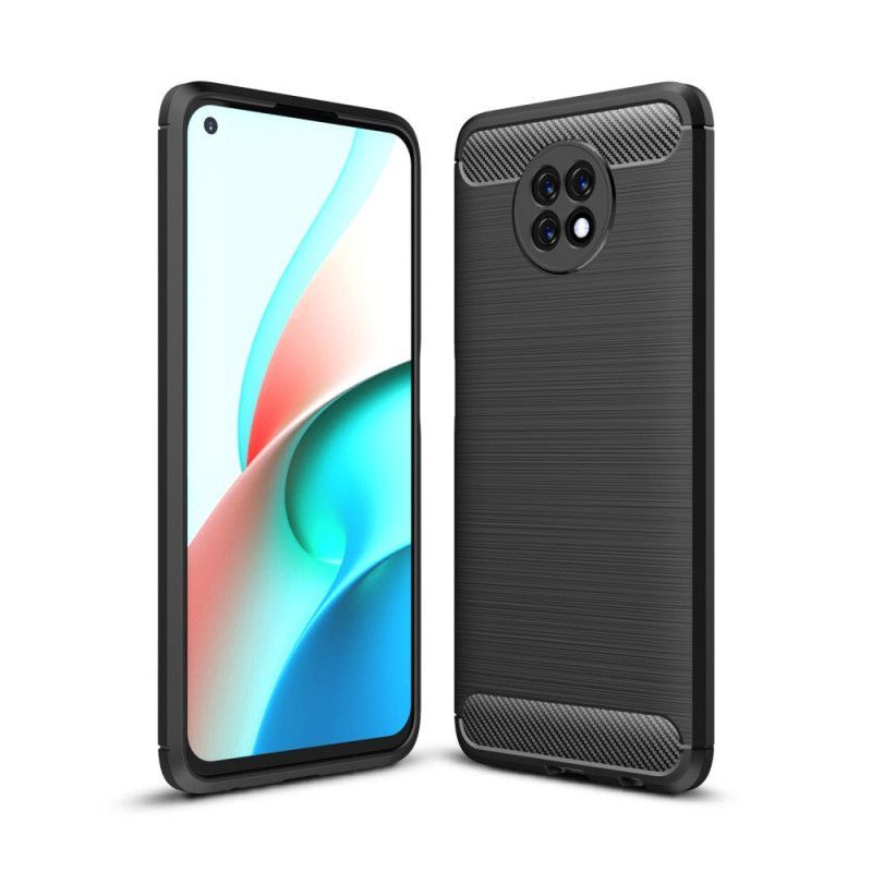 Kryt Xiaomi Redmi Note 9 5g / Note 9t 5g Kartáčované Uhlíkové Vlákno