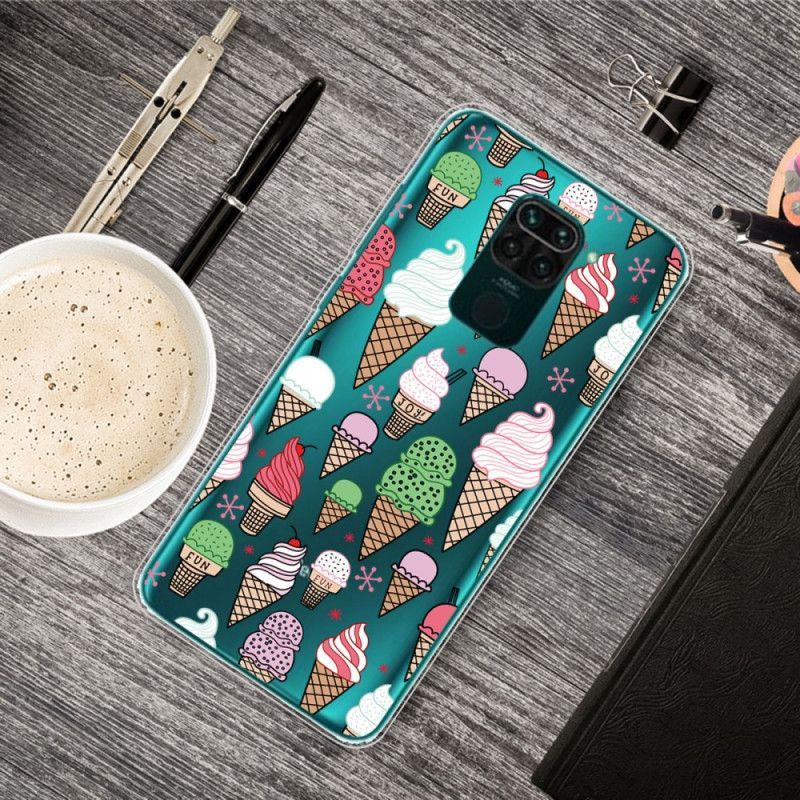 Kryt Xiaomi Redmi Note 9 Barevná Smetanová Zmrzlina