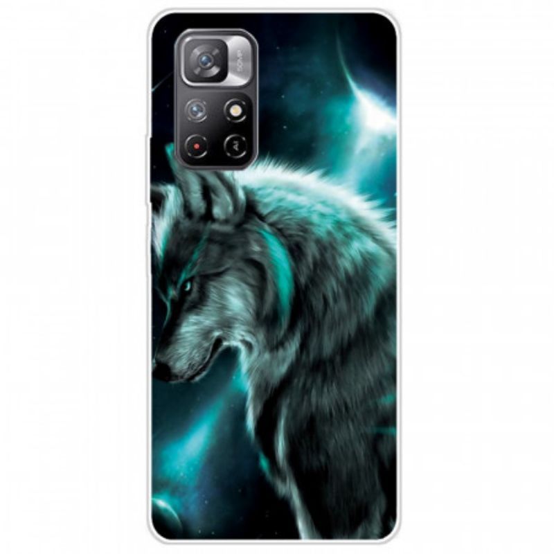 Kryty Na Mobil Na Xiaomi Redmi Note 11 Pro Plus 5G Silikonový Vlk