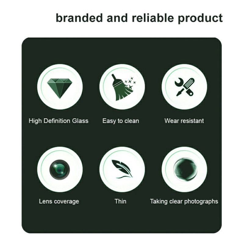 Ochranné Tvrzené Sklo Pro Fotoaparát Xiaomi Pad 7 / Pad 7 Pro (černá Verze)