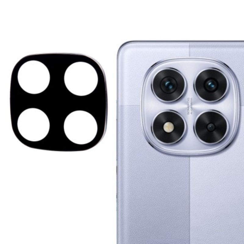 Ochranný Kryt Objektivu Fotoaparátu Pro Xiaomi Redmi Note 14 Pro 5g / Poco X7 (černá Verze)