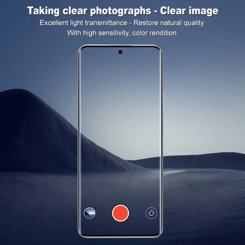 Ochranný Kryt Z Tvrzeného Skla Ochranný Kryt Pro Xiaomi Redmi Note 14 Pro 5g / Poco X7 (černá Verze)