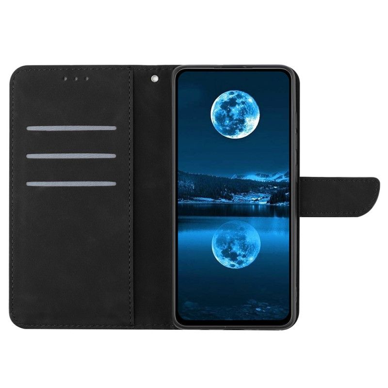 Peněženková Pouzdra Xiaomi 14 Kryty Na Mobil Čáry A Kresby