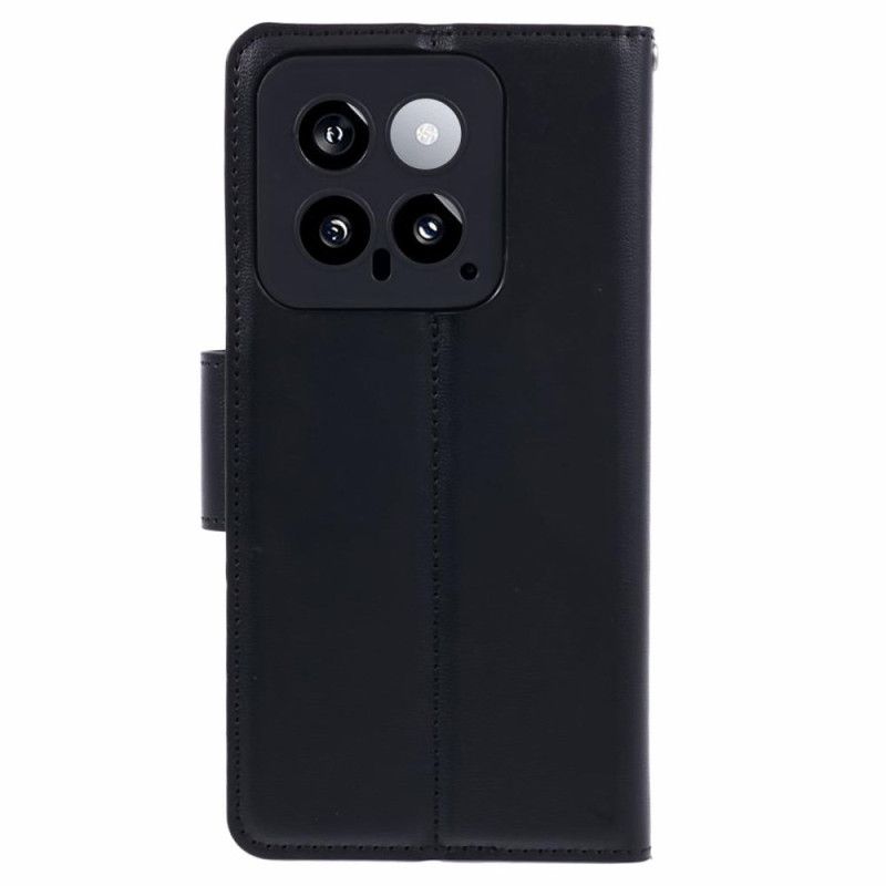 Peněženková Pouzdra Xiaomi 14 Kryty Na Mobil Frézy Řady Hanman