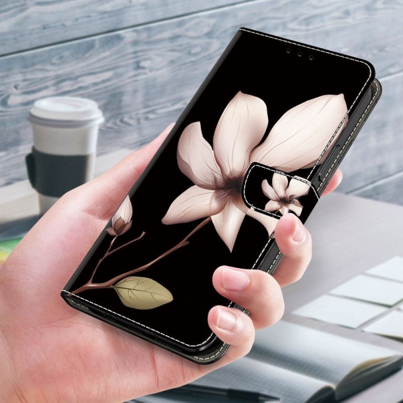 Peněženková Pouzdra Xiaomi 14 Kryty Na Mobil Růžový Květ