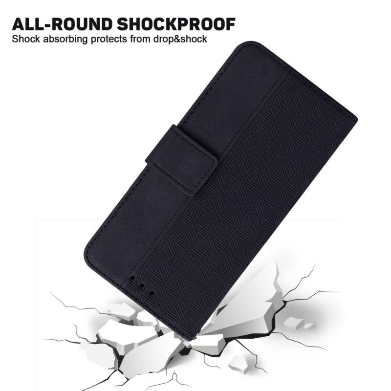 Peněženková Pouzdra Xiaomi 14 Páskový Tkaný Vzor