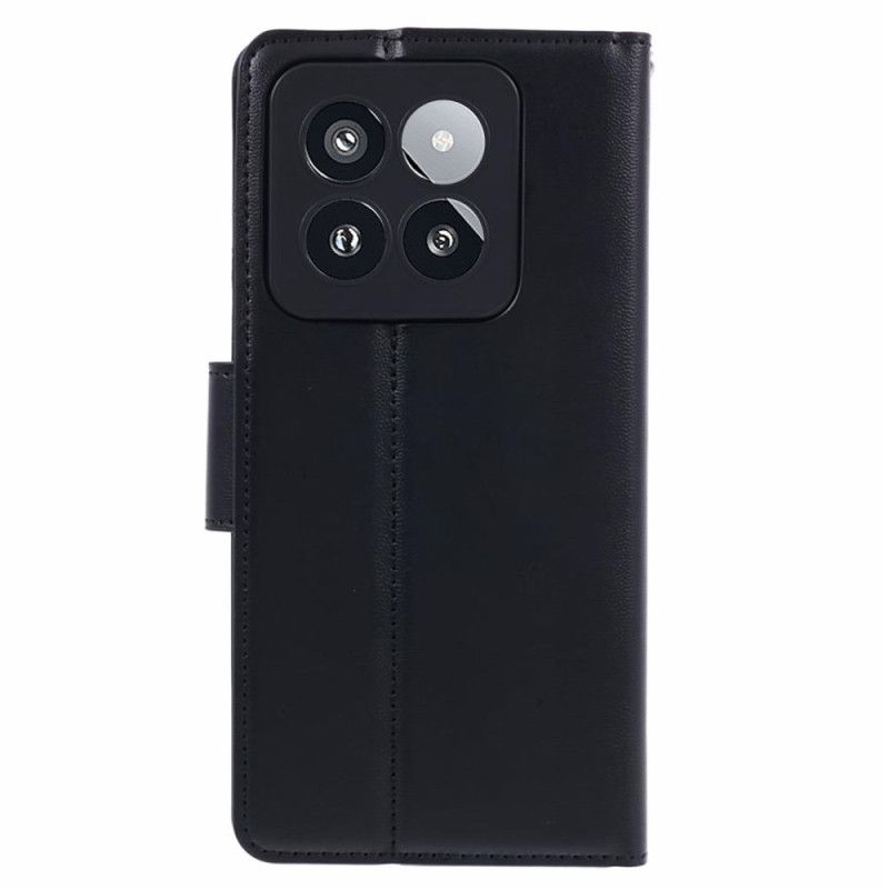 Peněženková Pouzdra Xiaomi 14 Pro Kryty Na Mobil Frézovací Řada Hanman