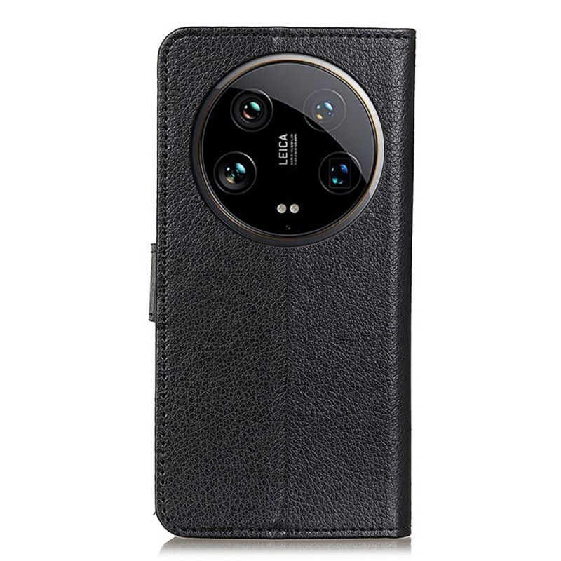 Peněženková Pouzdra Xiaomi 14 Ultra Kryty Na Mobil Tradiční Umělá Kůže