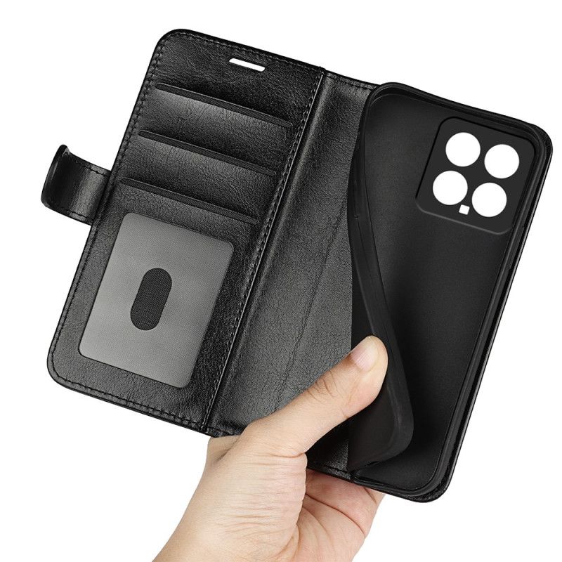 Peněženková Pouzdra Xiaomi 14 Vintage Umělá Kůže