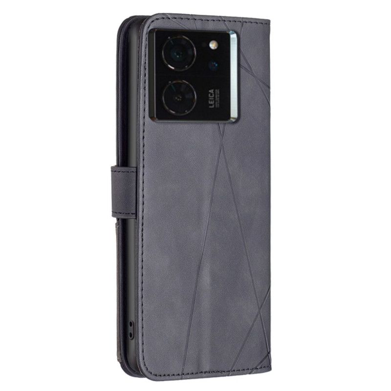 Peněženková Pouzdra Xiaomi 14t Geometrický Vzor