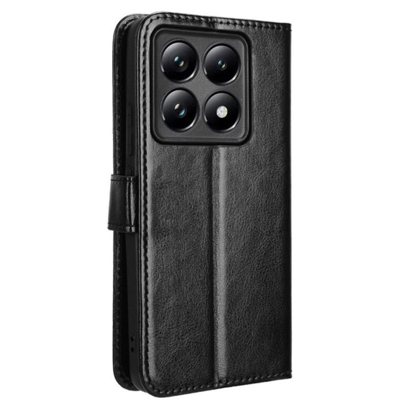 Peněženková Pouzdra Xiaomi 14t Kryty Na Mobil Okázalá Umělá Kůže