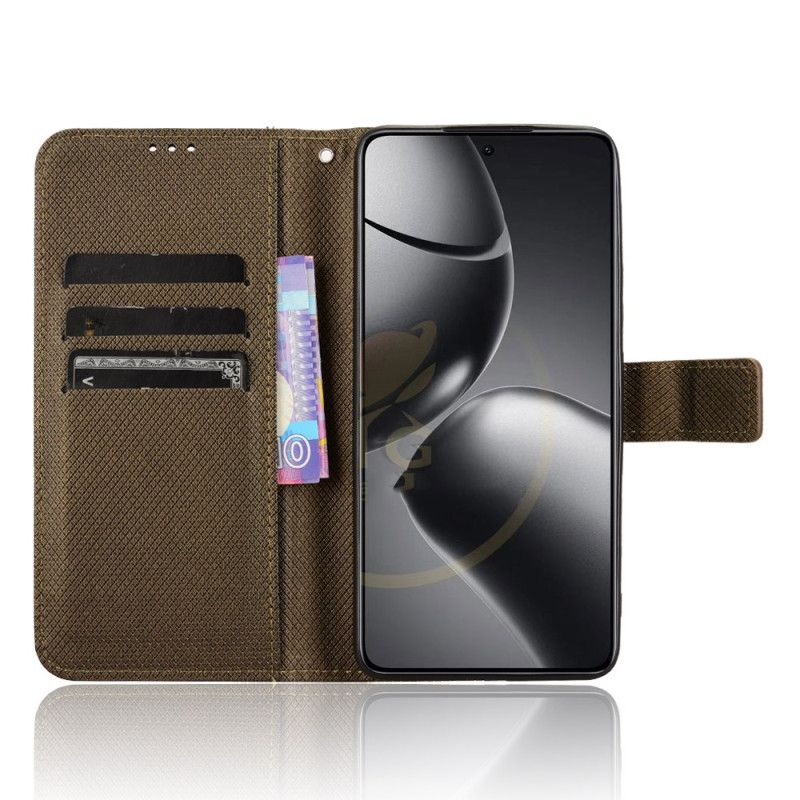 Peněženková Pouzdra Xiaomi 14t Pro Kryty Na Mobil Popruhové Body