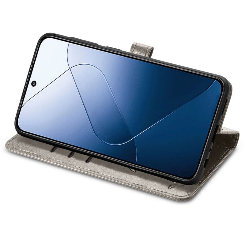 Peněženková Pouzdra Xiaomi 14t Pro Kryty Na Mobil Safari Zvířata
