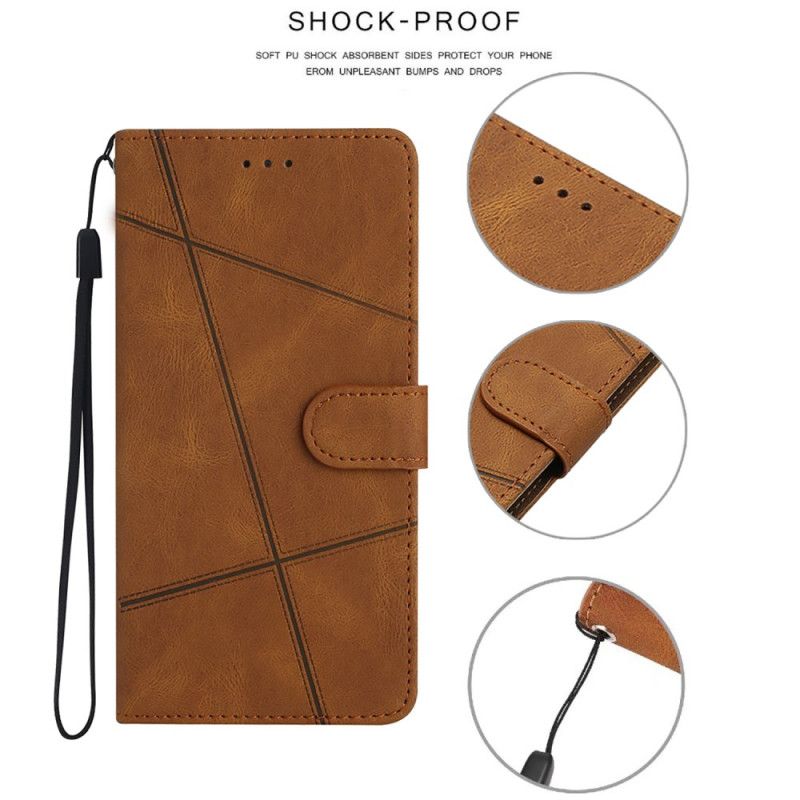 Peněženková Pouzdra Xiaomi 15 Čáry