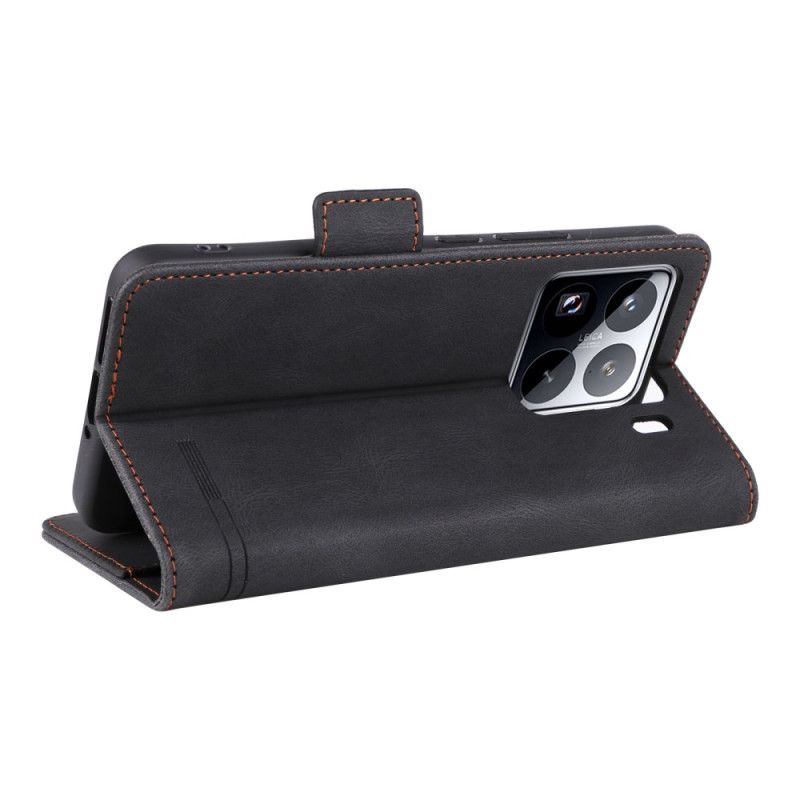 Peněženková Pouzdra Xiaomi 15 Kryty Na Mobil Peněženka S Kovovou Dekorací