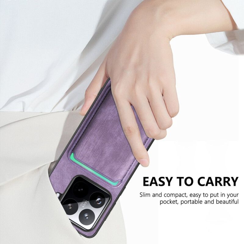 Peněženková Pouzdra Xiaomi 15 Kryty Na Mobil Retro S Odnímatelným Pouzdrem Na Karty