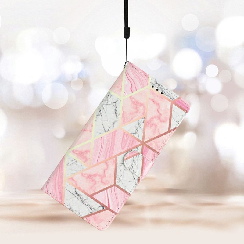 Peněženková Pouzdra Xiaomi 15 Pro Kryty Na Mobil Růžový Mramor