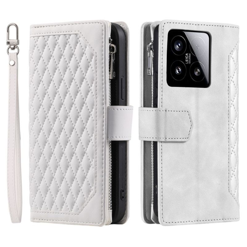 Peněženková Pouzdra Xiaomi 15 Prošívané Peněženka