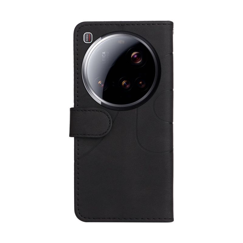 Peněženková Pouzdra Xiaomi 15 Ultra Kryty Na Mobil Dvoubarevné Vlnovky