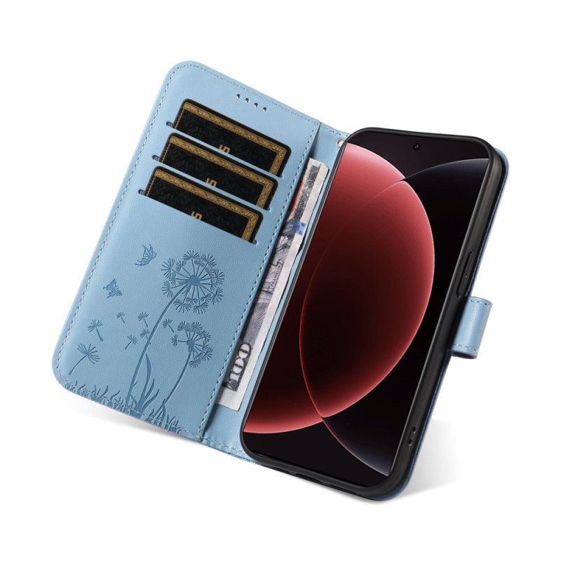 Peněženková Pouzdra Xiaomi 15 Ultra Kryty Na Mobil Pampeliškový Řemínek