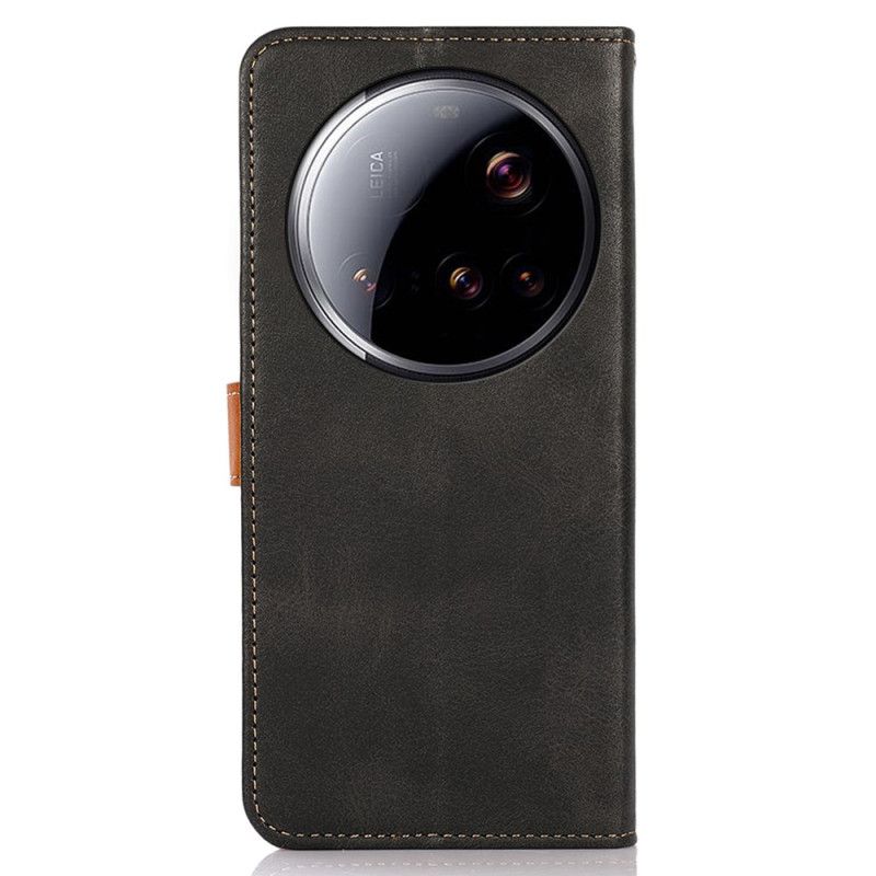 Peněženková Pouzdra Xiaomi 15 Ultra Kryty Na Mobil Zlatá Spona