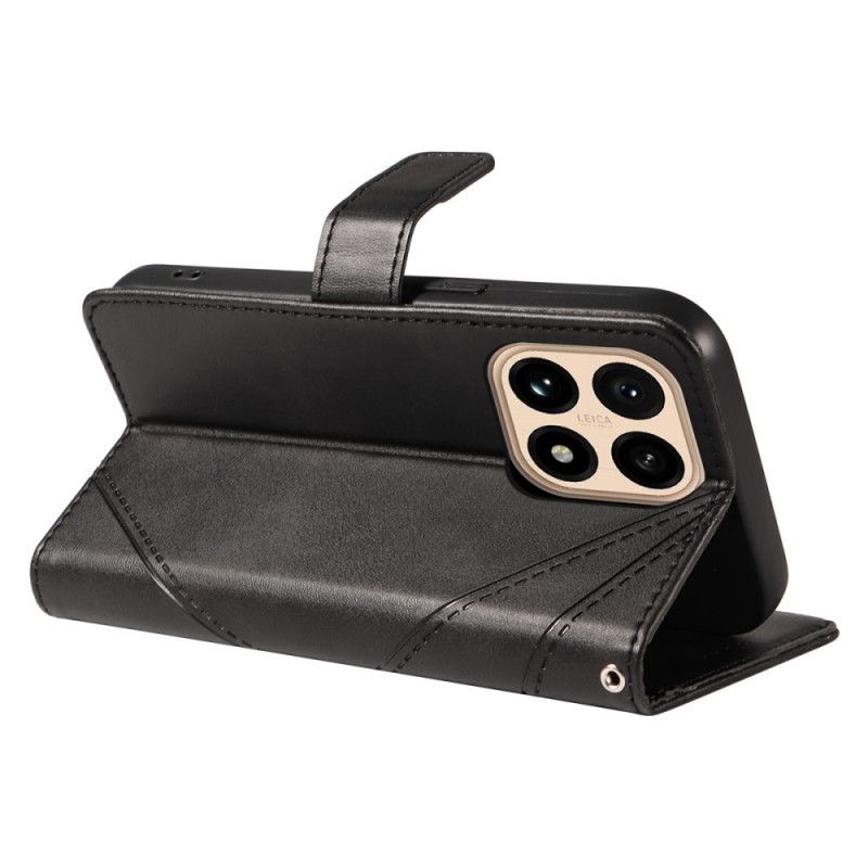 Peněženková Pouzdra Xiaomi 15t Dvoubarevný A Linkovaný