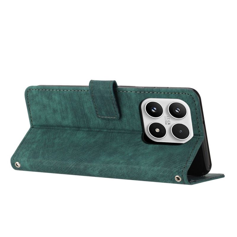 Peněženková Pouzdra Xiaomi 17 Kryty Na Mobil Retro Design