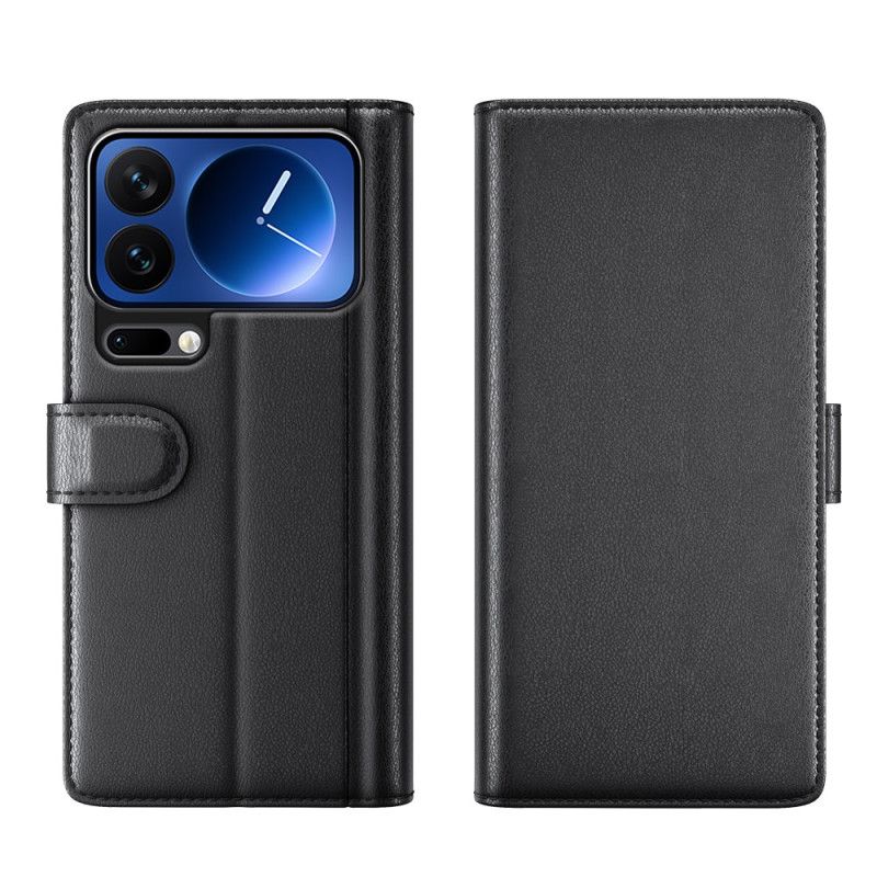 Peněženková Pouzdra Xiaomi 17 Pro Max Pravá Kůže