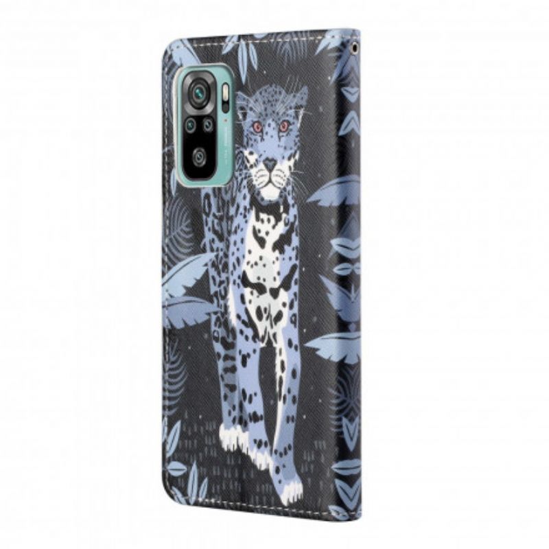Peněženková Pouzdra Xiaomi Redmi 10 Tanga Leoparda