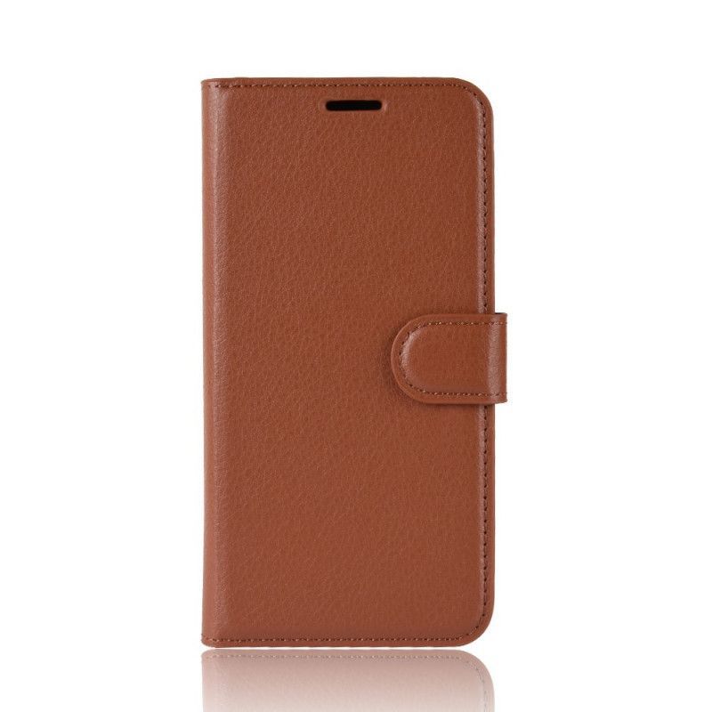 Peněženková Pouzdra Xiaomi Redmi 7a Klasická Imitace Kůže