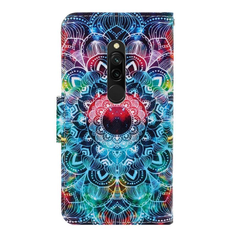 Peněženková Pouzdra Xiaomi Redmi 8 Okázalá Pásková Mandala