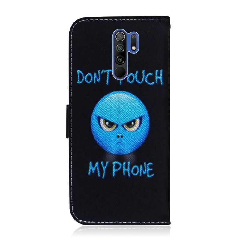 Peněženková Pouzdra Xiaomi Redmi 9 Emotikony Telefonu