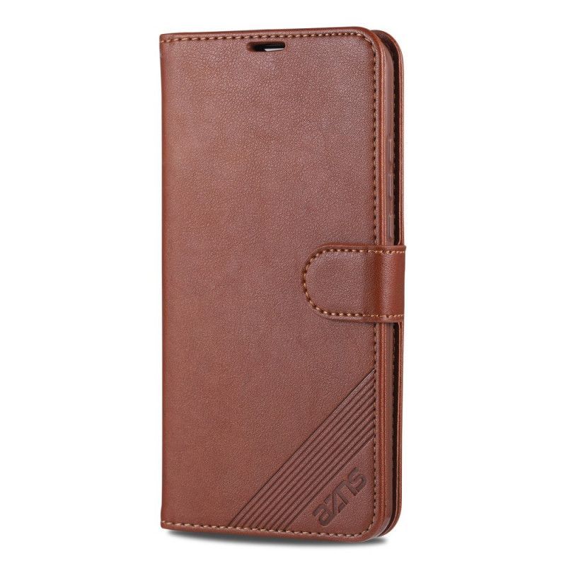 Peněženková Pouzdra Xiaomi Redmi 9a Azns Imitace Kůže