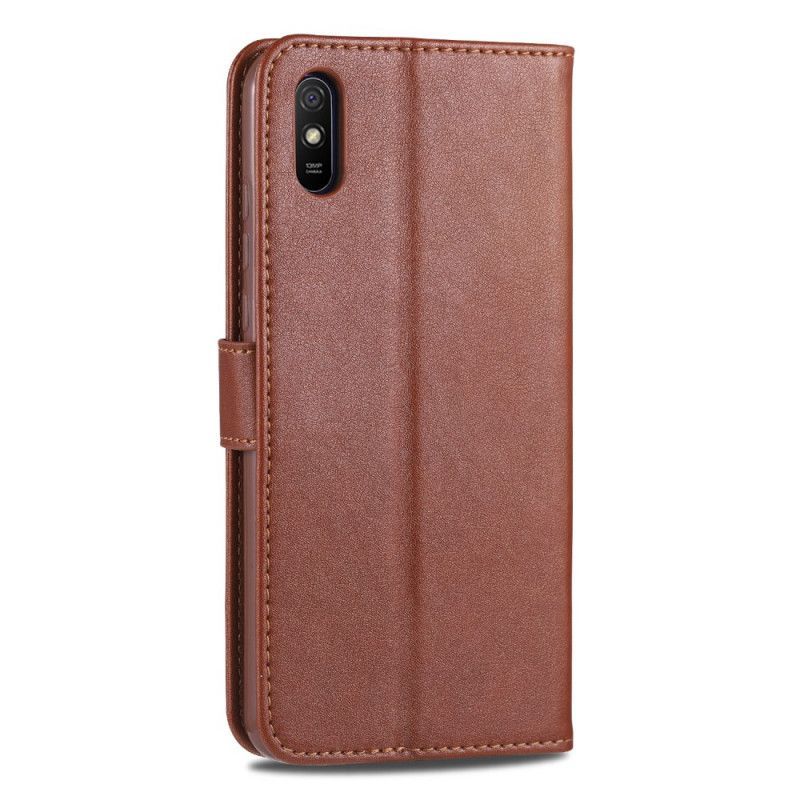 Peněženková Pouzdra Xiaomi Redmi 9a Azns Imitace Kůže