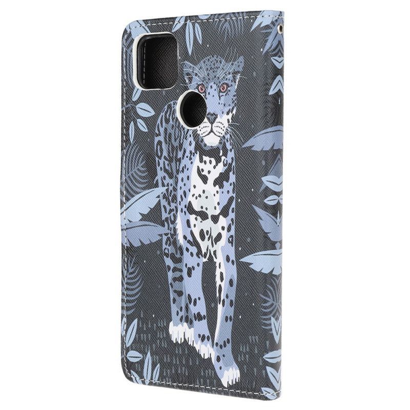 Peněženková Pouzdra Xiaomi Redmi 9c Leopardí Tanga