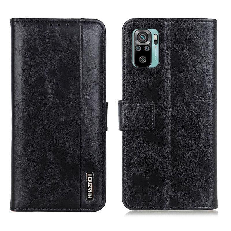 Peněženková Pouzdra Xiaomi Redmi Note 10 / Note 10s Khazneh Elegantní Kožený Styl