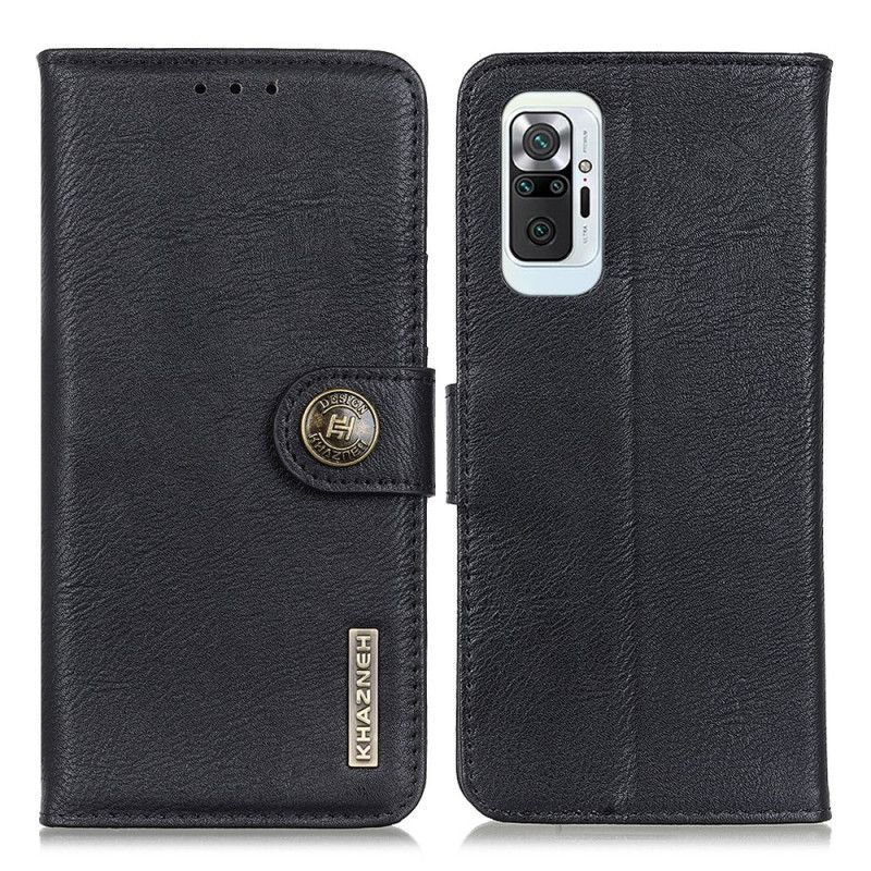 Peněženková Pouzdra Xiaomi Redmi Note 10 Pro Khazneh Imitace Kůže