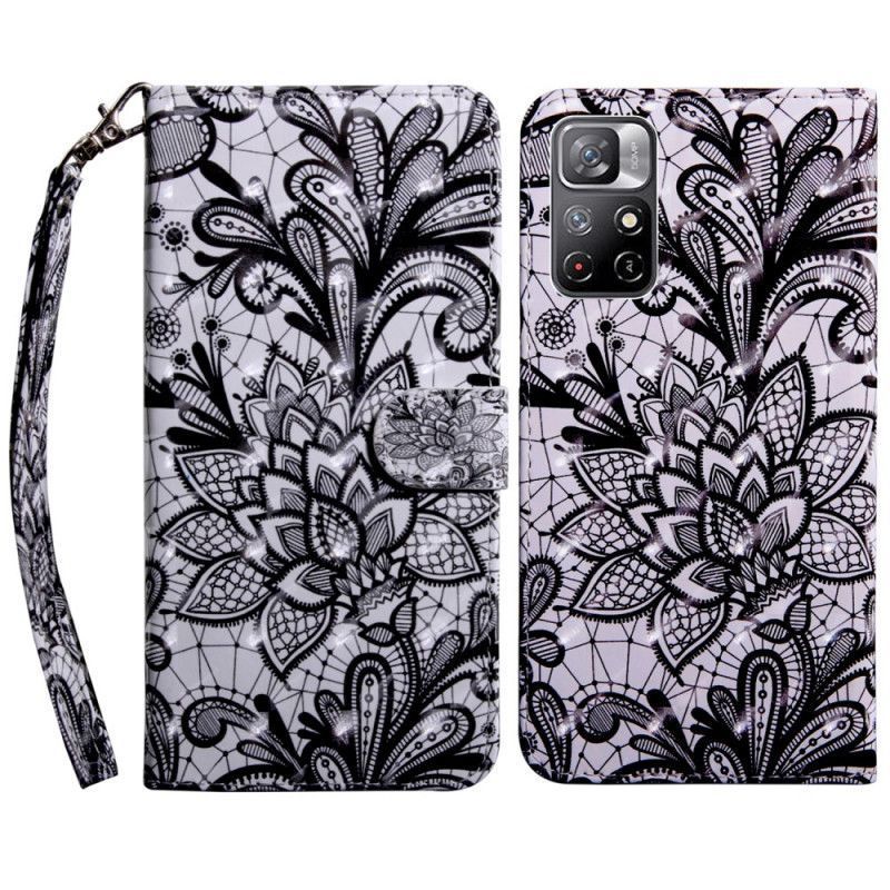Peněženková Pouzdra Xiaomi Redmi Note 11 / Poco M4 Pro 5g Úplně Krajka