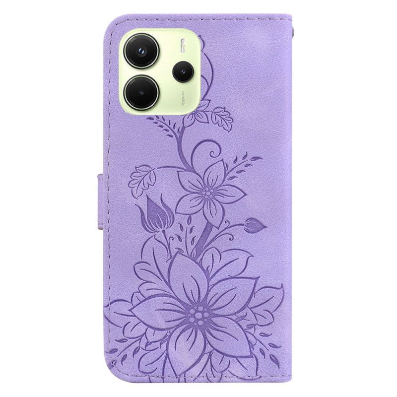 Peněženková Pouzdra Xiaomi Redmi Note 14 4g Fleur De Lys