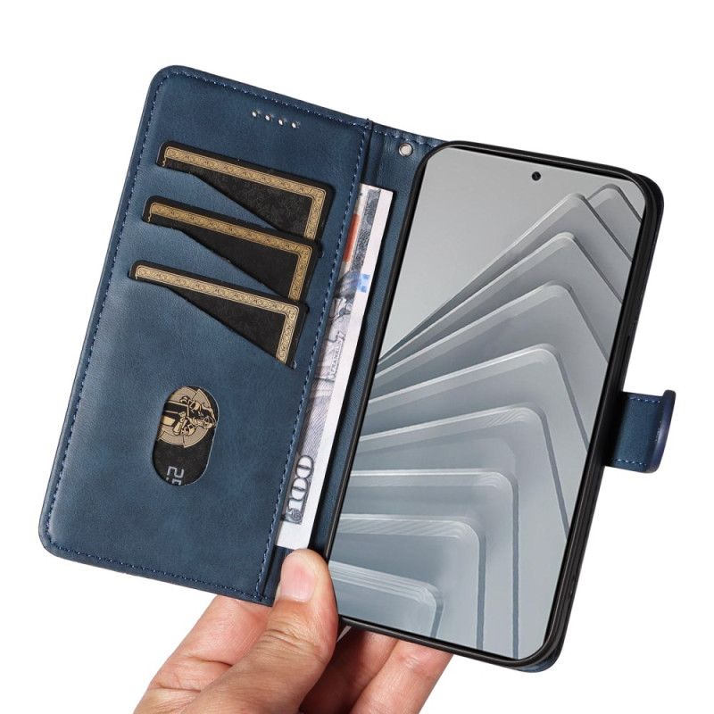 Peněženková Pouzdra Xiaomi Redmi Note 14 4g Geometrické Linie