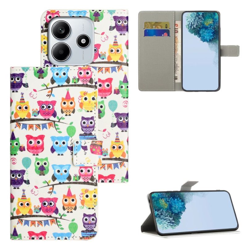 Peněženková Pouzdra Xiaomi Redmi Note 14 4g Kryty Na Mobil Kmen Sov