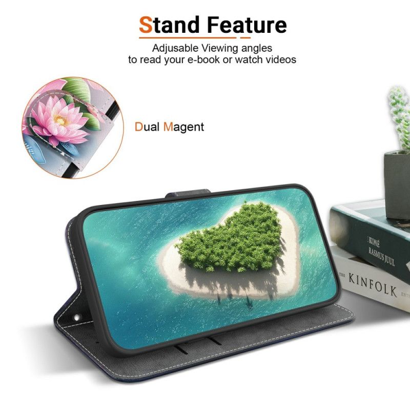 Peněženková Pouzdra Xiaomi Redmi Note 14 4g Kryty Na Mobil Lotos