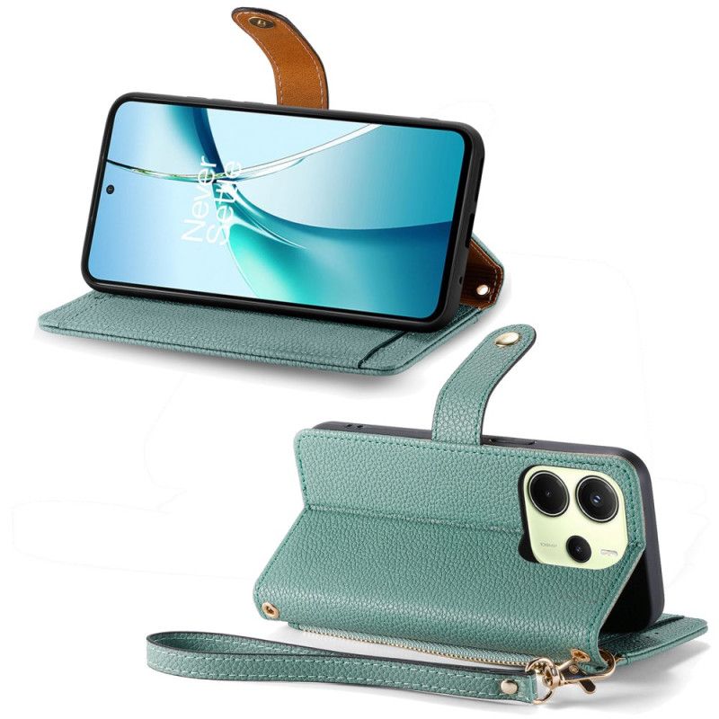 Peněženková Pouzdra Xiaomi Redmi Note 14 4g Kryty Na Mobil Peněženka Se Srdíčkovým Designem