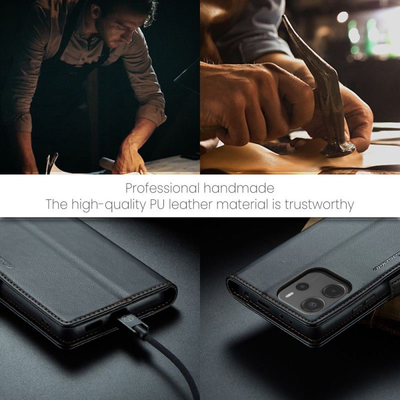 Peněženková Pouzdra Xiaomi Redmi Note 14 4g Kryty Na Mobil Rfid Technologie Blokování