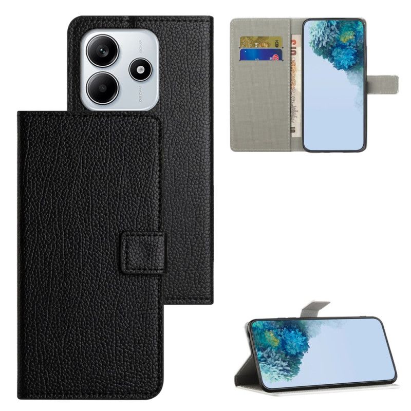 Peněženková Pouzdra Xiaomi Redmi Note 14 4g Kryty Na Mobil Textura Liči