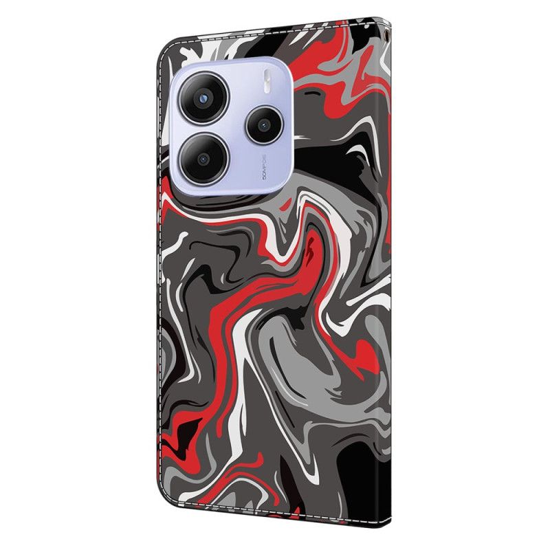 Peněženková Pouzdra Xiaomi Redmi Note 14 4g Kryty Na Mobil Umělecký Vzor