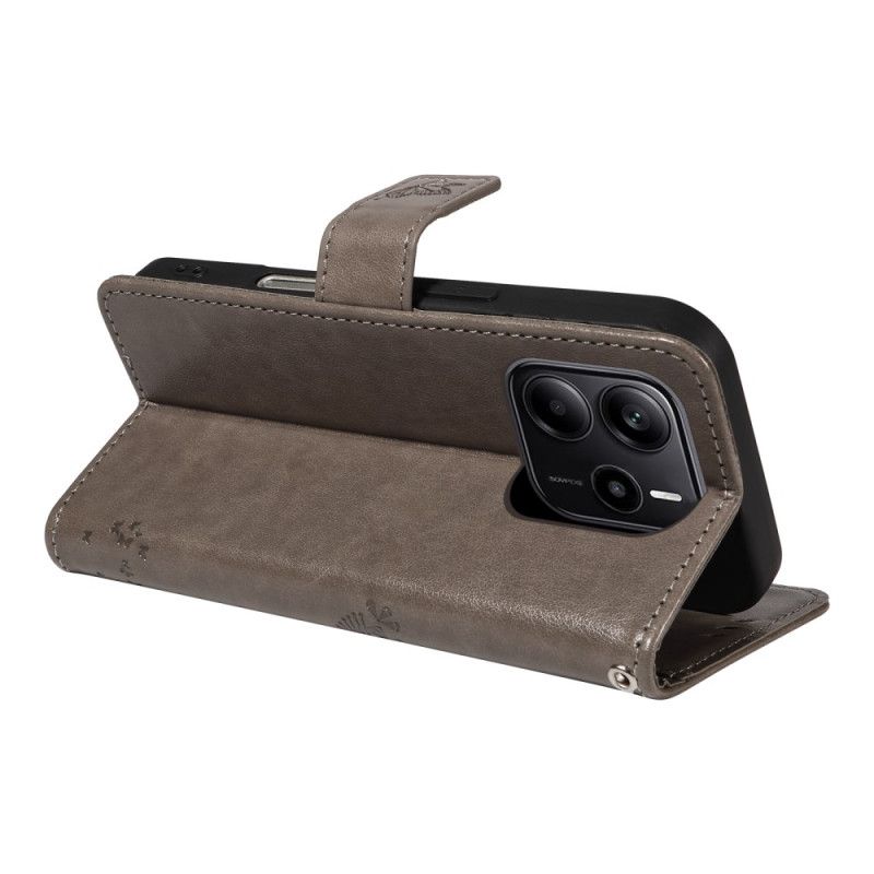 Peněženková Pouzdra Xiaomi Redmi Note 14 4g Strom A Kočka